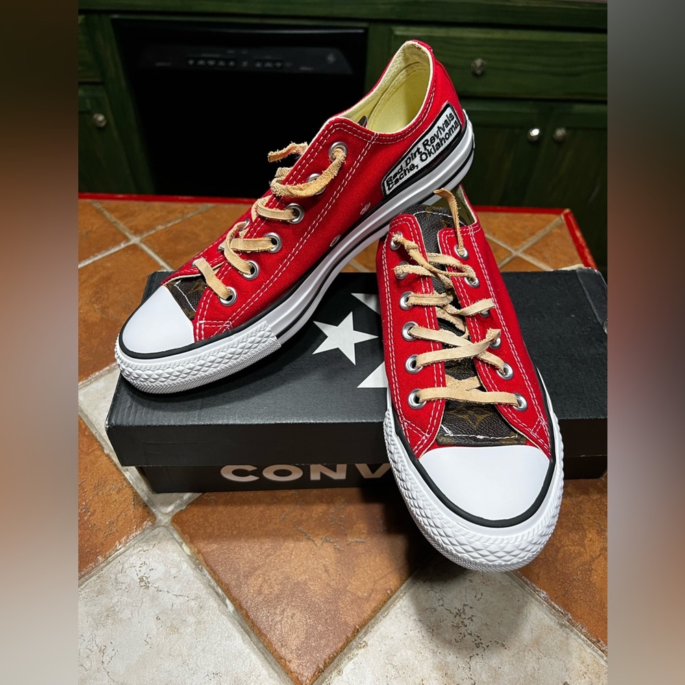 Red Dirt Revivals LLC Upcycled Sneakers - Picture 1 of 15